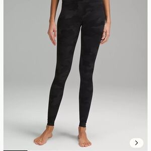 Lululemon Camouflage Full Length Leggings